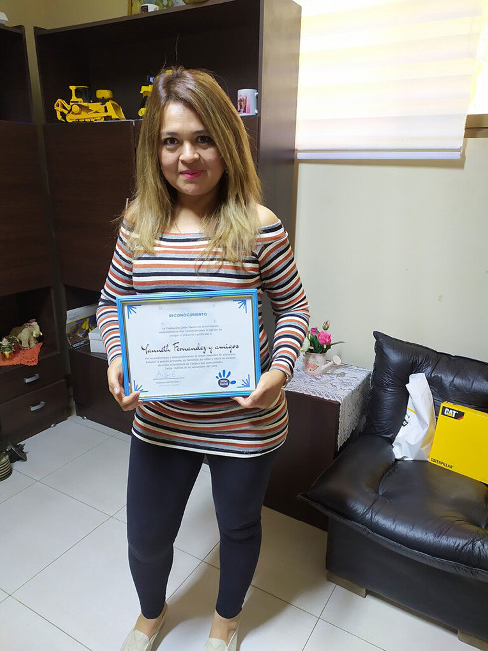 Corazones   solidarios en Little Hand