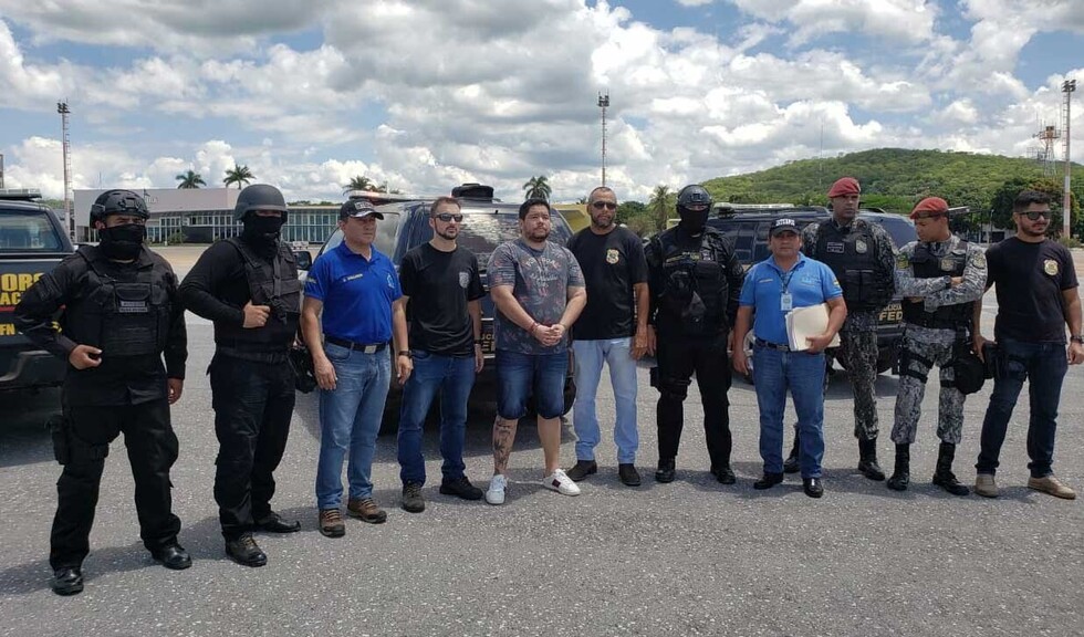 Entregan a Montenegro a la Policía de Brasil