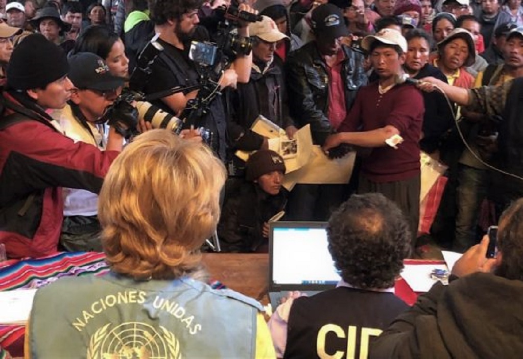 ONU documentó en Bolivia hechos que podrían ser “graves violaciones a los DDHH”