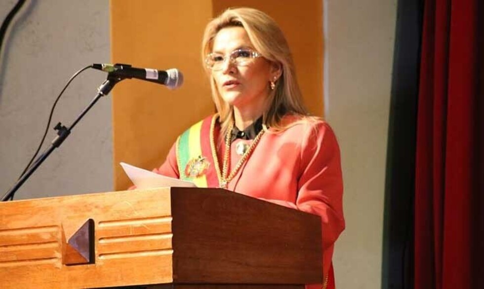 Jeanine Áñez ratifica que no promulgará la Ley de Garantías