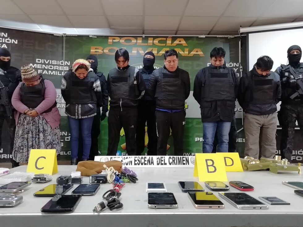 Policía desbarata banda de pildoritas en La Paz
