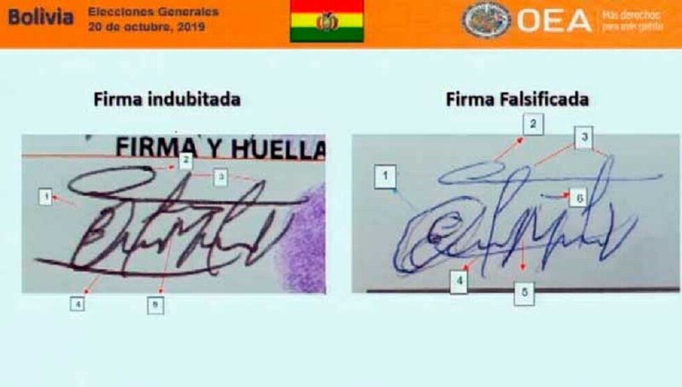 OEA afirma que sin duda hubo fraude y, con peritos, expone la manipulación informática y de actas