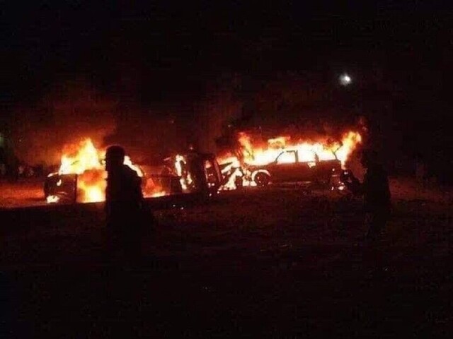 Reportan un nuevo ataque aéreo a un convoy de una milicia iraquí cerca de Bagdad
