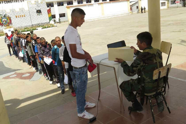 Disponen 20.984 plazas para el Servicio Militar