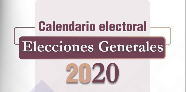 Conozca las fechas clave de las Elecciones 2020; TSE publicó Calendario