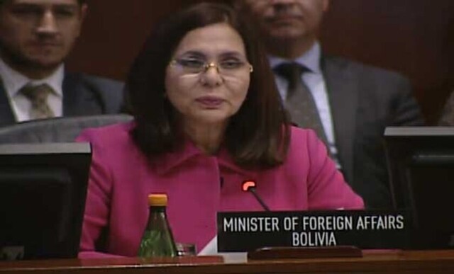 Gobierno de Bolivia da su apoyo a Almagro para la reelección en la OEA