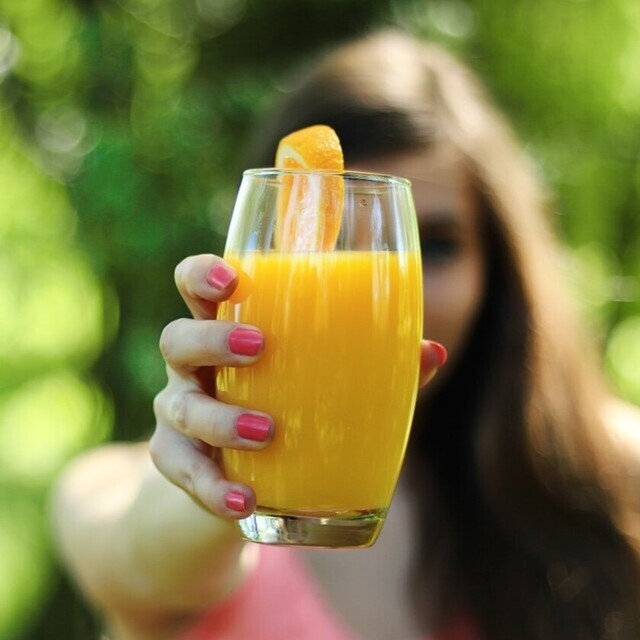 Jugo de naranja  todos los días