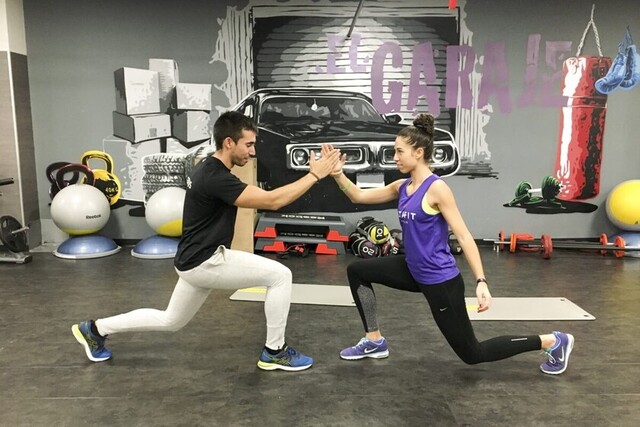 Ir al gym con la pareja