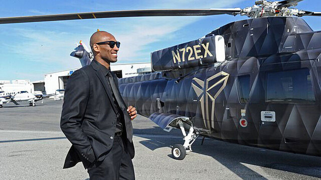 Conoce la razón de Kobe  para usar helicópteros