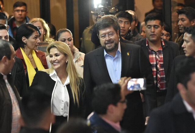 Samuel irá como candidato a Vicepresidente de Áñez