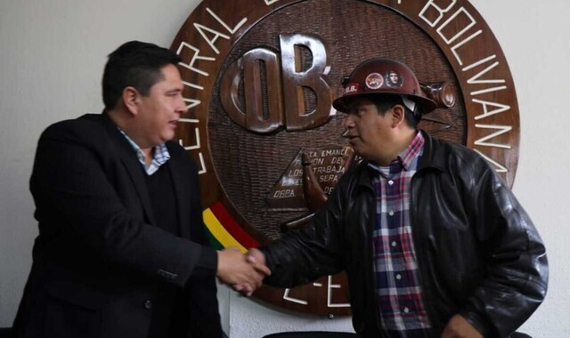 COB recibe visita del Ministro de Trabajo y ambos se comprometen al diálogo