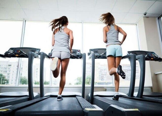 Precaución en la cinta de correr