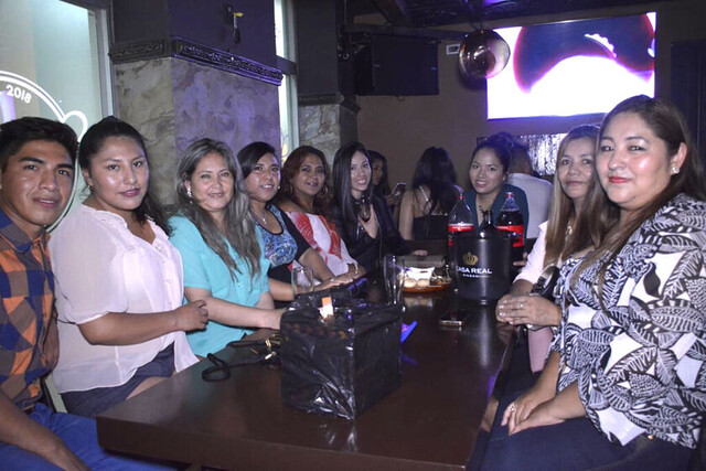 Gran finde   con los amigos