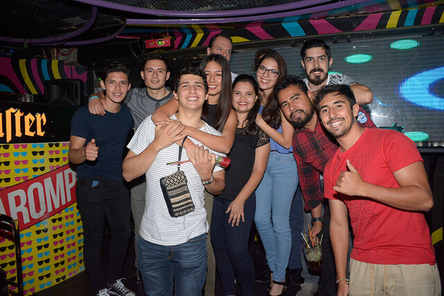 Carnavaleando a pleno en la disco