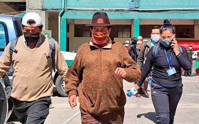 Suspenden declaración del “Tata” Quispe porque quiso hablar en aymara