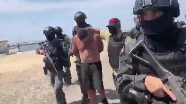 Uno de los detenidos tras la incursión fallida en Venezuela se declara "agente de la DEA"
