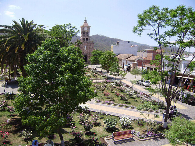 La florida plaza de Entre Ríos
