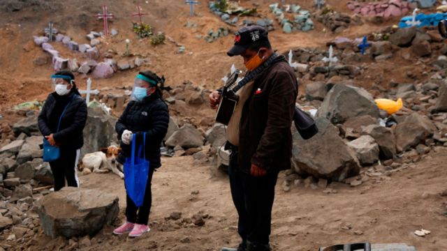 Perú supera los 200.000 casos Covid