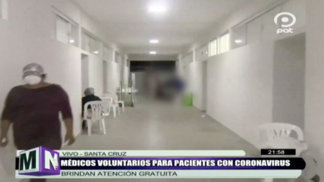 Transmisión en vivo de la muerte de un paciente de coronavirus en Santa Cruz causa indignación y polémica