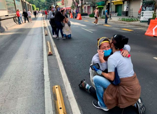 Potente terremoto sacude el centro y sur de México