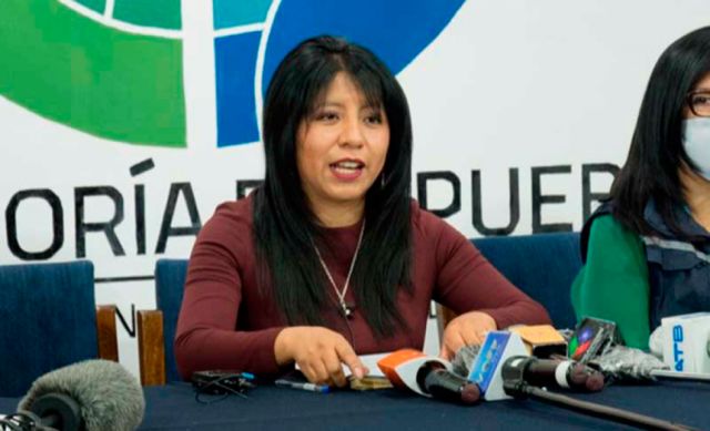 MAS respalda el interinato de Cruz en la Defensoría