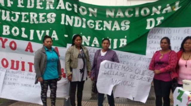Indígenas temen que se repita los incendios del 2019