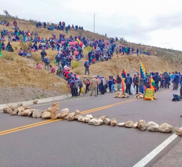 Transporte Pesado presenta querella por bloqueos