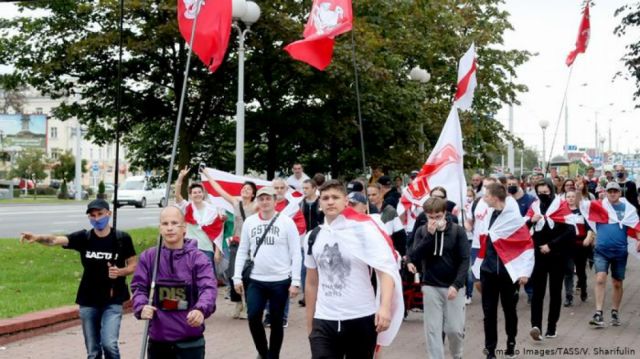 Manifestantes vuelven a las calles en Bielorrusia