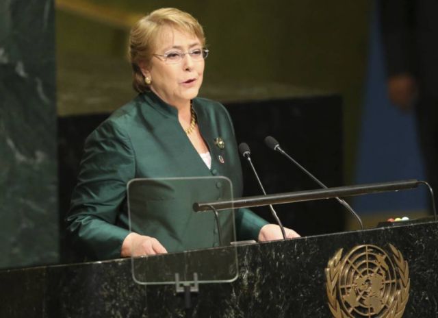 Bachelet pide fin de sanciones a Venezuela