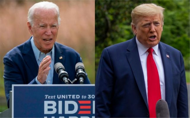 Biden tiene 16 puntos de ventaja sobre Trump