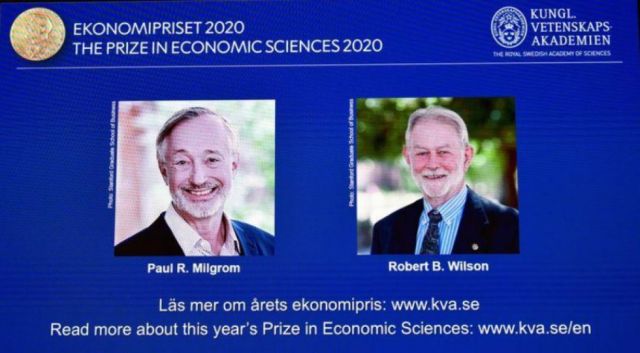 Precursores de la teoría de subastas ganan el Nobel de economía