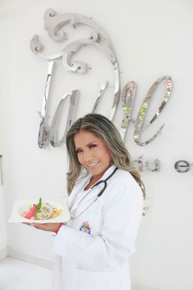 Pérsida De La Cruz:  “Saber comer bien es un arte”