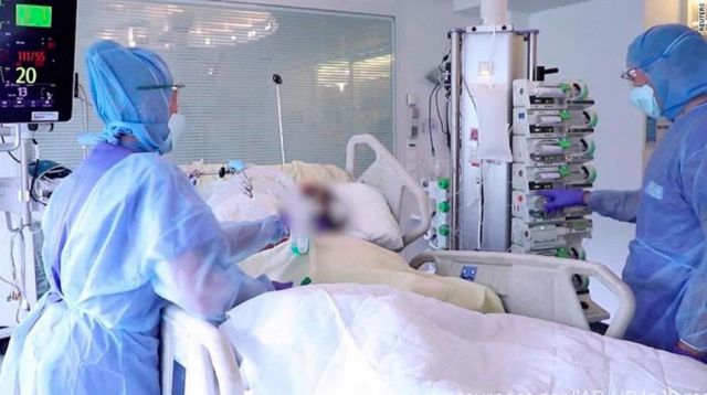 Hospitalizaciones por Covid alcanzan nuevo récord en EEUU