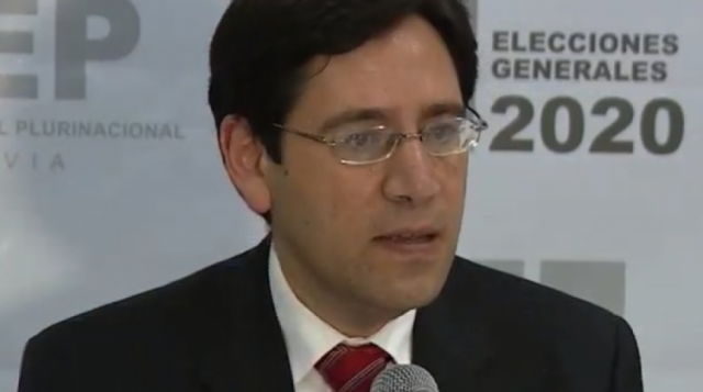 Romero dice que Bolivia cuenta con un padrón electoral "sólido y confiable"