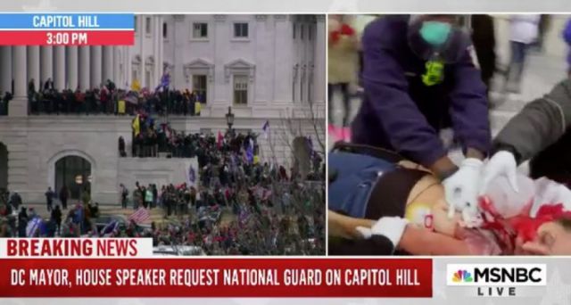 Una mujer se encuentra grave tras recibir una bala en el pecho en el Capitolio