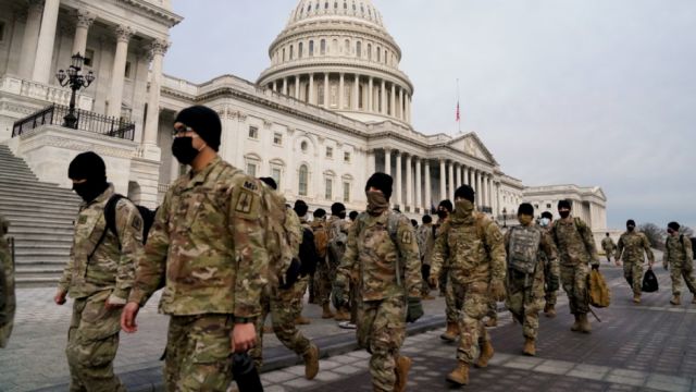 Trump declara emergencia en Washington para garantizar la seguridad durante la posesión de Biden