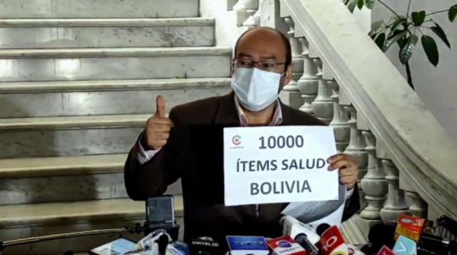 Bazán a Arce: se necesita 10.000 ítems en salud