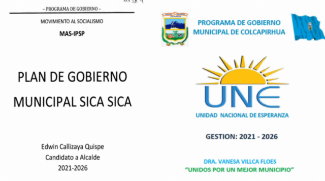 ¿Plagio en programas de gobierno municipal?: Fragmentos de la propuesta de UNE y MAS son idénticos