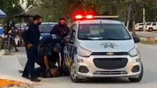 El asesinato de una mujer salvadoreña, sometida por policías de manera similar a George Floyd, conmociona a México