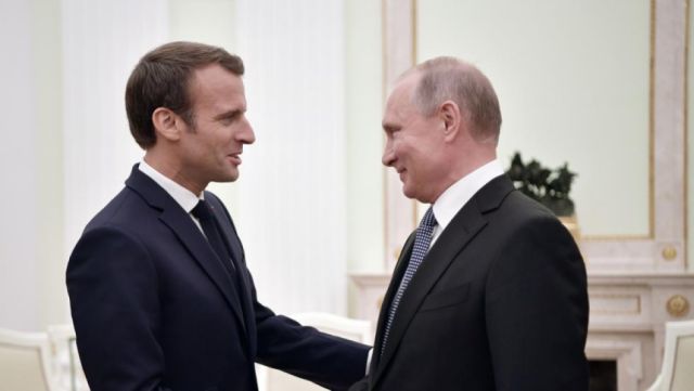 Macron y Putin conversan sobre Ucrania