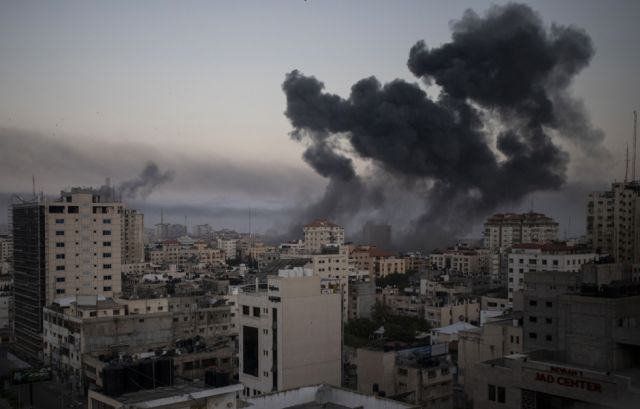 Conflicto de Gaza se intensifica con ataques aéreos