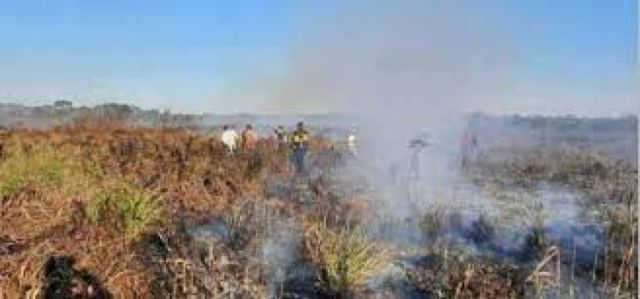 Logran controlar focos de calor en San Matías