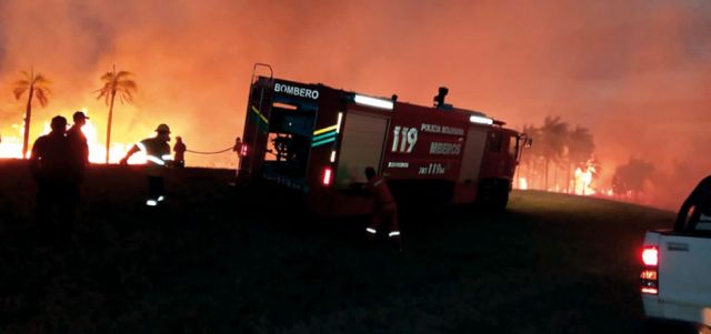 Santa Cruz: Incendio consumió unas 1.700 hectáreas
