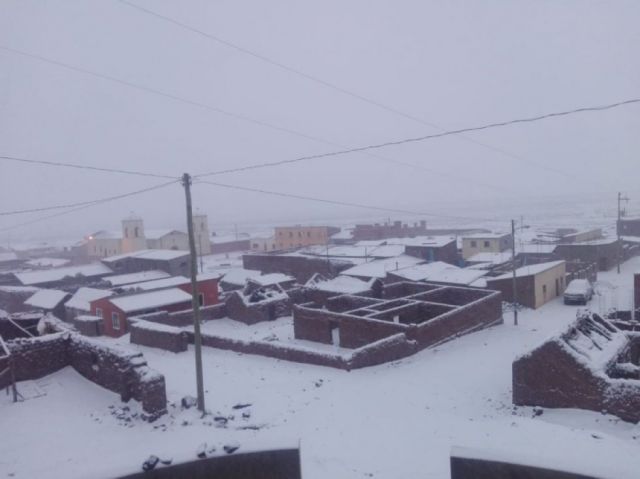 Nevadas: ABC recomienda precaución a transportistas