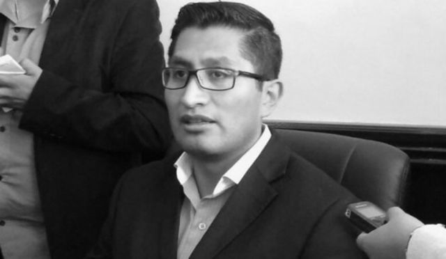 Dan medidas sustitutivas al ex  fiscal de La Paz Edwin Blanco