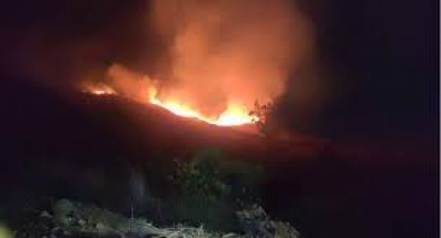 Incendio destruye 30 ha del Parque Tunari