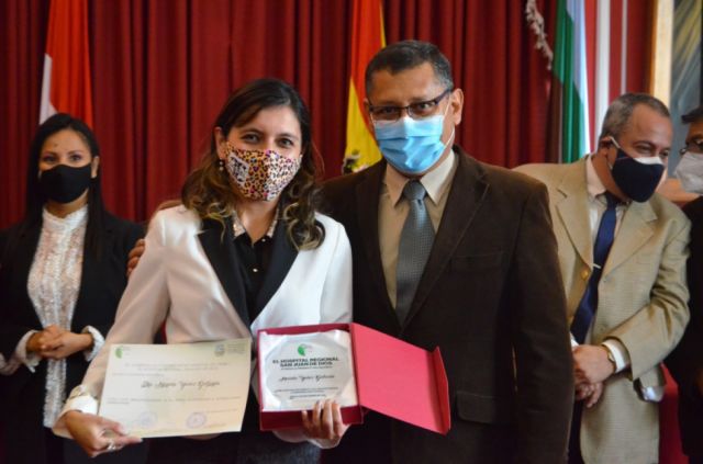 Gobernación reconoció a médicos por su lucha contra la pandemia  