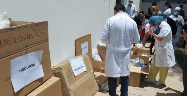 Dirección entregó material e insumos médicos a diferentes áreas y especialidades del HRSJDD