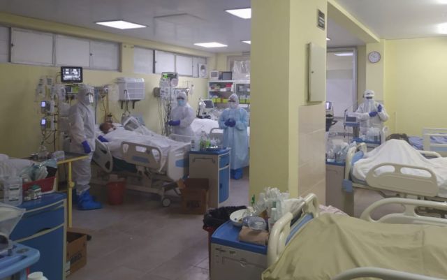 Ocupación de terapias intensivas llega al 54%