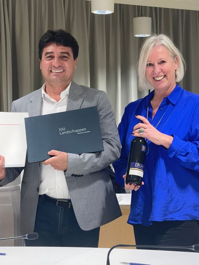 Tarija y Brasschaat firman convenio para mantener cooperación 